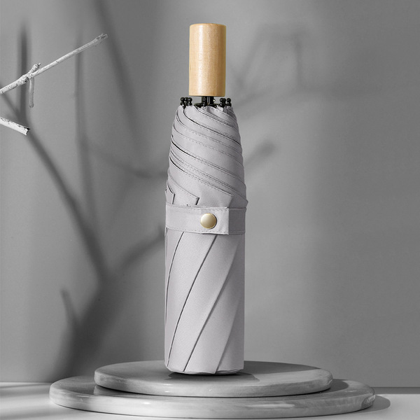 Solid color fresh umbrella for men and women