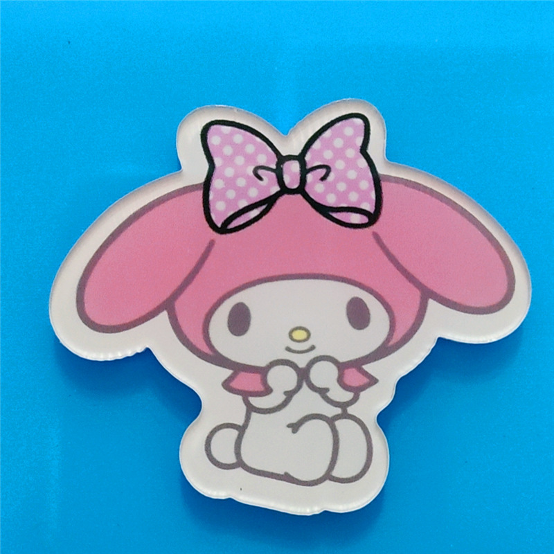 Harajuku Gemini acrílico broche de dibujos animados insignia bolsa accesorios periféricos DIY teléfono móvil Shell parche