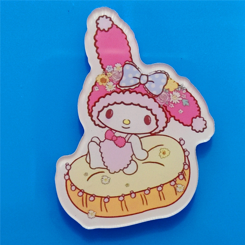 Harajuku Gemini acrílico broche de dibujos animados insignia bolsa accesorios periféricos DIY teléfono móvil Shell parche