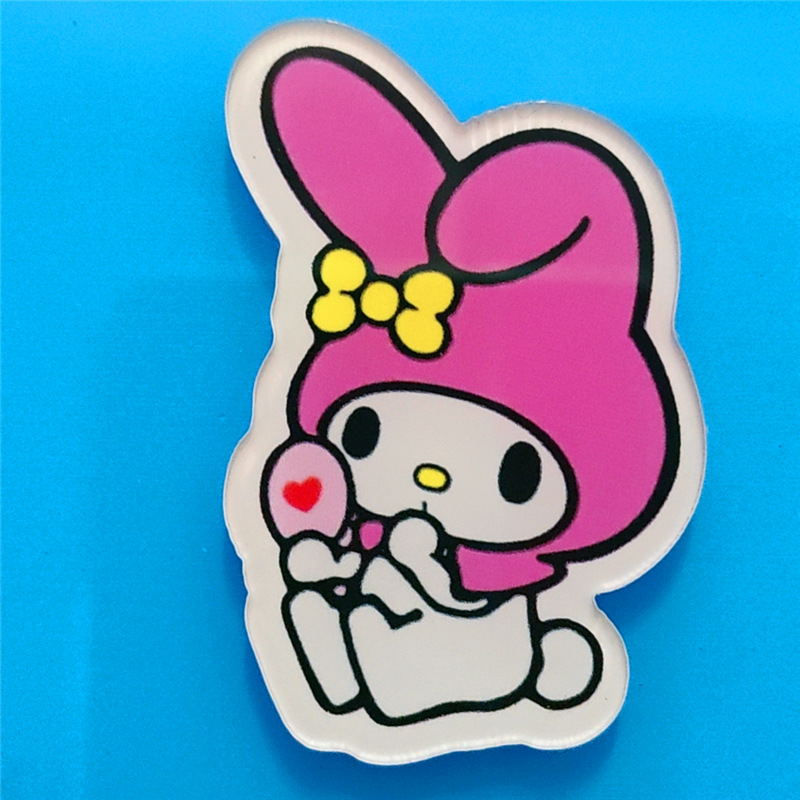 Harajuku Gemini acrílico broche de dibujos animados insignia bolsa accesorios periféricos DIY teléfono móvil Shell parche