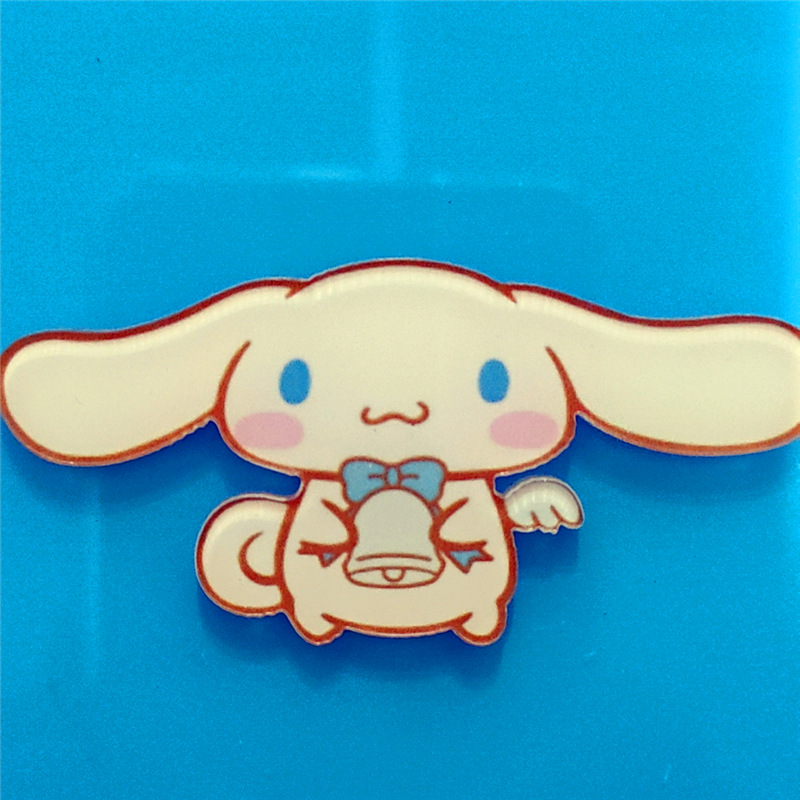 Harajuku Gemini acrílico broche de dibujos animados insignia bolsa accesorios periféricos DIY teléfono móvil Shell parche