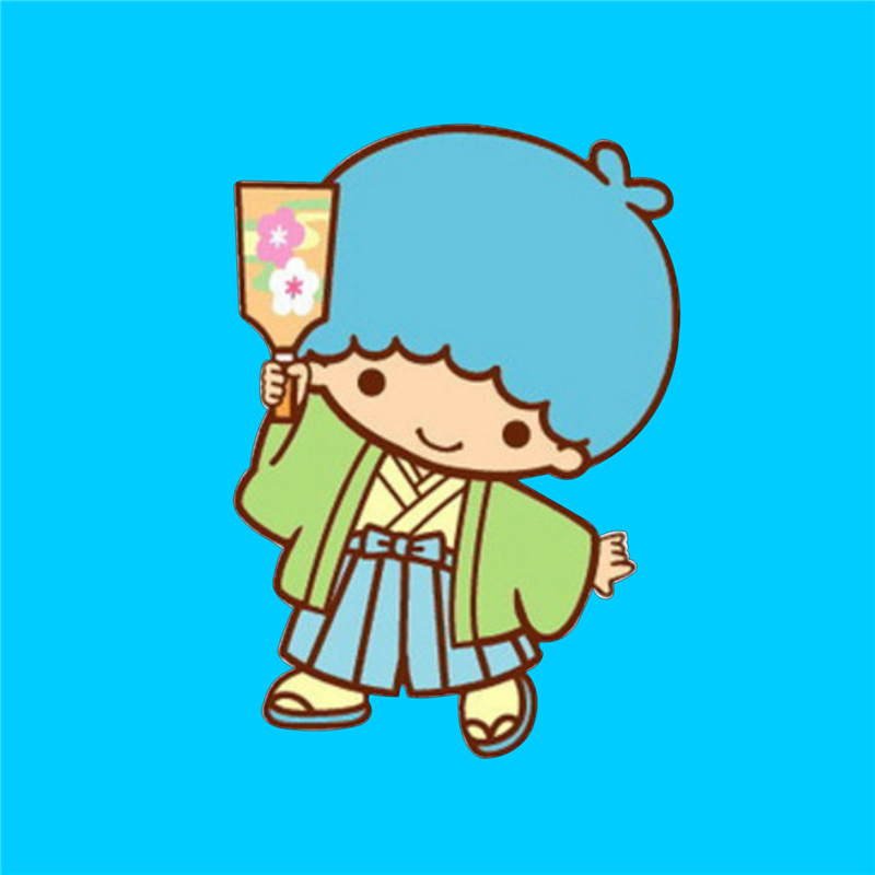 Harajuku Gemini acrílico broche de dibujos animados insignia bolsa accesorios periféricos DIY teléfono móvil Shell parche