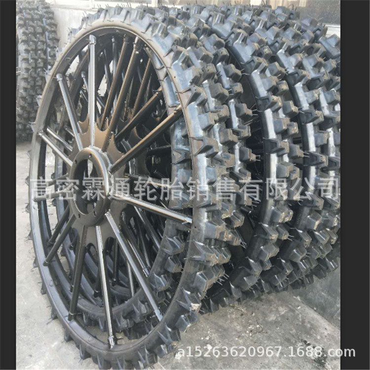 实心打药机轮胎高0.97m1.1m1.2m1.4m1.7m1.6m宽8.5公分