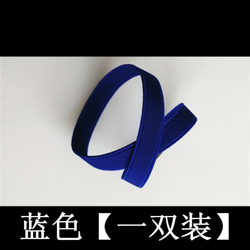 Listo para usar tacones altos anti-caída talón vinculante cordones de los zapatos de las mujeres Cordones elásticos sin tacón con cordones elásticos todo partido