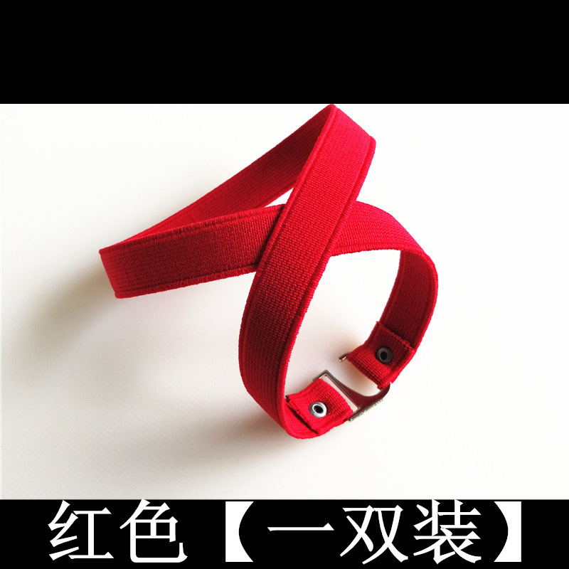 Listo para usar tacones altos anti-caída talón vinculante cordones de los zapatos de las mujeres Cordones elásticos sin tacón con cordones elásticos todo partido