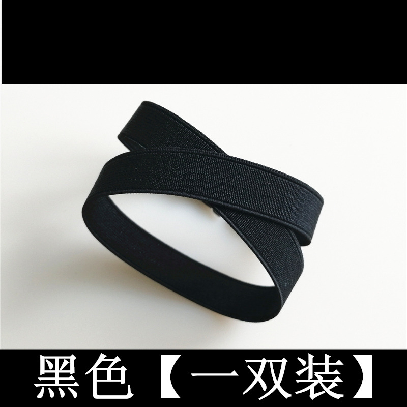 Listo para usar tacones altos anti-caída talón vinculante cordones de los zapatos de las mujeres Cordones elásticos sin tacón con cordones elásticos todo partido