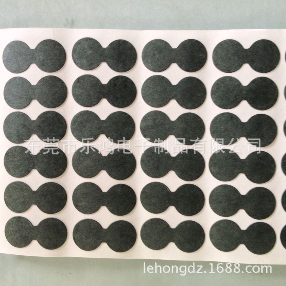 红钢纸PB纸锂电池阻燃耐高温绝缘材料模切成型青稞纸胶贴耐温