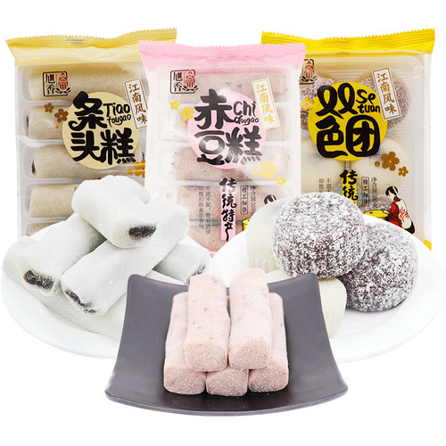 Source Factory One Piece] Old Shanghai Tailao Gao Instant Osmanthus Cake Snack City God Temple Popularity Food