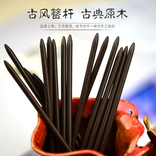 铅笔簪头饰配件diy禾木发饰簪子18cm无孔材料批发首饰发簪国风