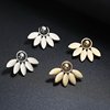 Jewelry, fashionable sophisticated universal earrings, simple and elegant design