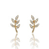 Jewelry, fashionable sophisticated universal earrings, simple and elegant design