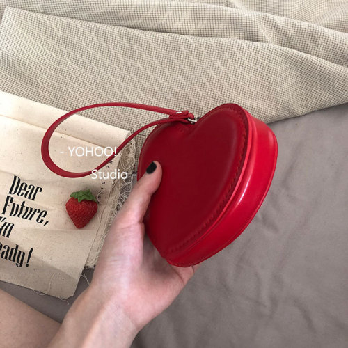 YOHOO! /chic~ins girl’s heart is full of cuteness and love coin purse PU card holder coin bag for girls