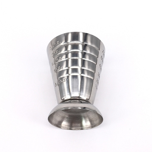 Stainless steel 304 magic measuring cup mixing cup ounce cup ounce cup scale measuring ring with magic 75ml