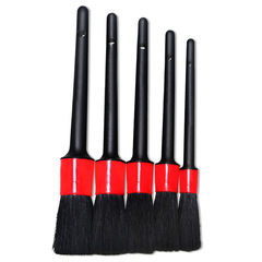 Car air outlet five-piece set multi-functional gap brush dry and wet dual-use car interior dust brush car home dual-use