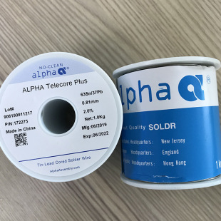 Original genuine goods Alpha Lead Tin Wire Sn63Pb37 Solder Wire Solder Wire 2.0 Rosin Tin Wire