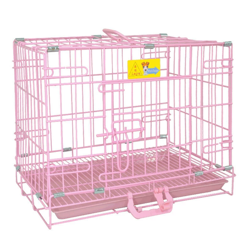 Подлинные товары Lejia Dog Cage Cat Cage Смелый складной большой, средний и маленький собака плюшевый мишка собака Pet проволочная клетка