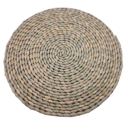 Straw placemats, cattails, hand-woven table mats, insulation mats, Western food mats, coasters, bowl mats, plate mats, casserole mats