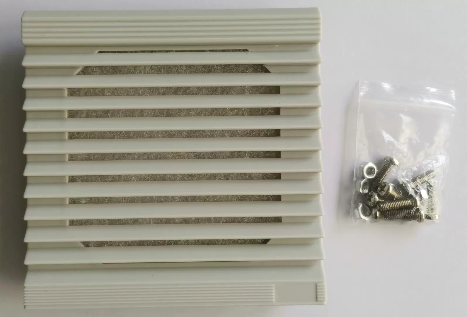 厂家直供散热风扇百叶窗风机通风过滤网组工业设备排风