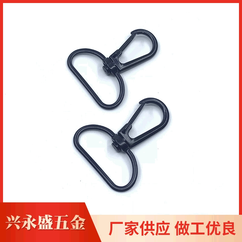 Производитель оптом: черная пряжка для багажа с изображением собаки, цинковый сплав, шнурок для телефона, подвесная пряжка, крючок для ремня, пряжка для рюкзака