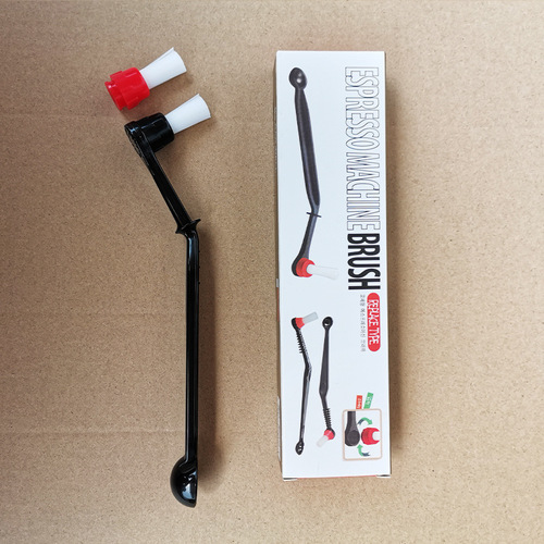 Food grade coffee machine cleaning brush long handle replaceable cleaning coffee machine brush soy milk machine cleaning brush coffee brush