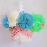 Маленькая детская губка для ванны для купания, шарик для ванны, в корейском стиле, 10G, оптовые продажи, с печатью вашего логотипа