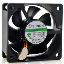 ����SUNON ��׼ KDE1206PTV3 6025 12V 0.7W 6CM ���� ���o���L��