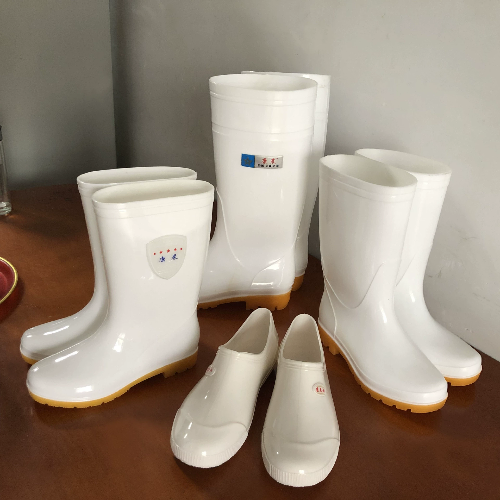 Оптовая Продажа с фабрики белые сапоги гигиены питания многофункциональные резиновые сапоги в стволе износостойкие кислоты и щелочные соли охрана труда резиновые сапоги
