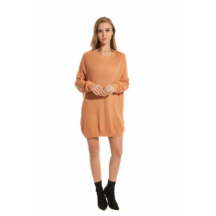 Демисезонный однотонный свитер, ebay, wish, европейский стиль, oversize, plus size