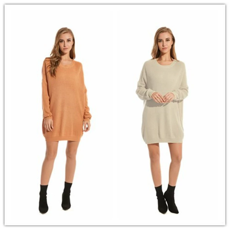 Демисезонный однотонный свитер, ebay, wish, европейский стиль, oversize, plus size