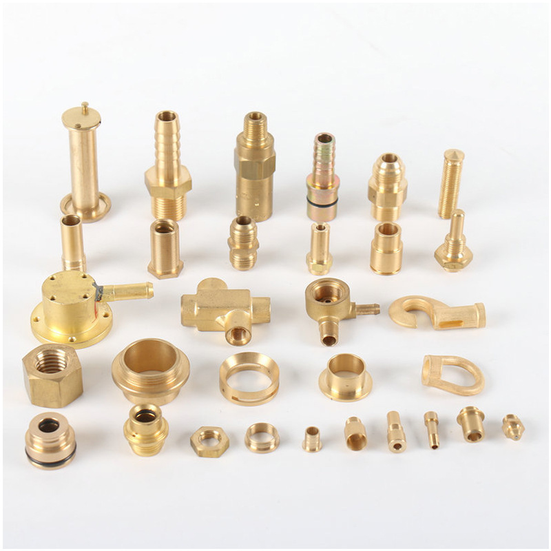 Brass non-standard hardware CNC processing Copper parts CNC lathe…