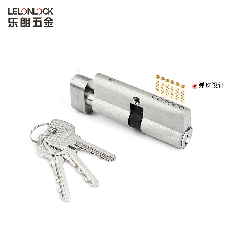 Cerradura de Puerta Cortafuego de Acero Inoxidable Estándar Europeo, Cerradura de Canal Dividida, Cerradura de Puerta Cortafuego Universal, Cerradura Mecánica para Puerta Interior