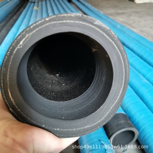 Mining special rubber pipe sand suction sand blasting sand pumping large diameter cloth steel wire hose industrial quality