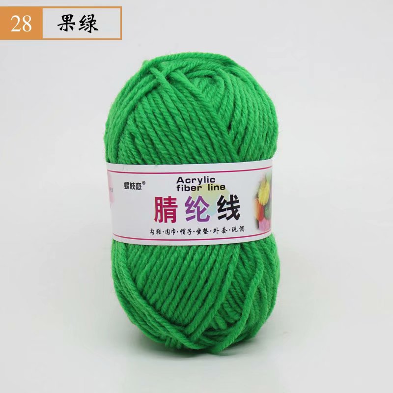 Fábrica al por mayor de comercio exterior de hilo acrílico DIY zapatillas tejidas a mano lana acrílico ganchillo zapato hilo cojín muñeca hilo