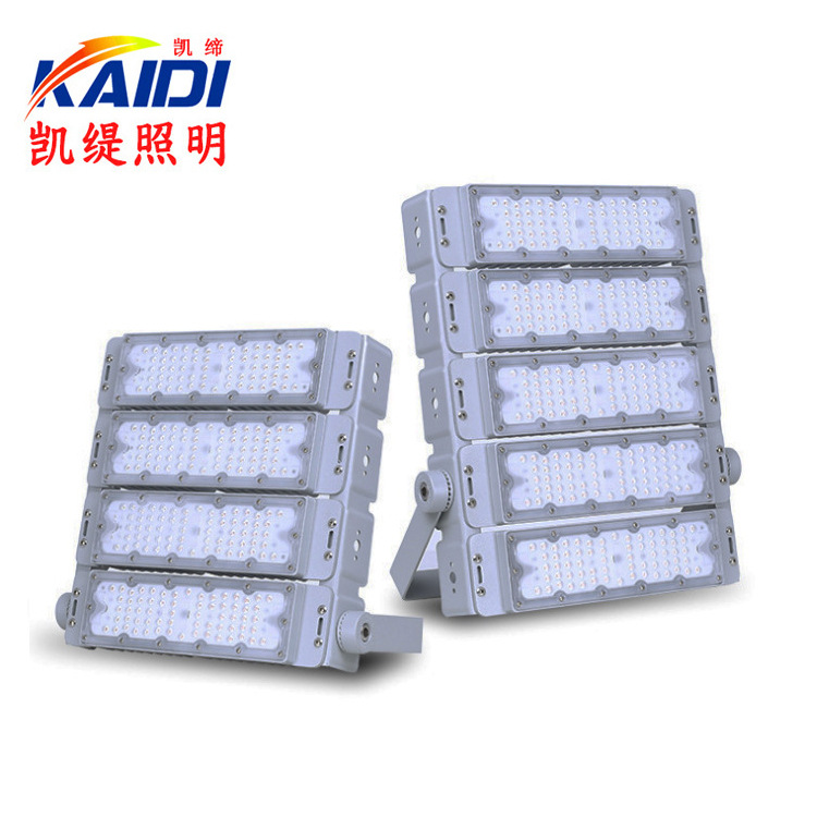 Cross-border led Module tunnel light outdoor construction site square flood light 100W high-power Stadium high pole light