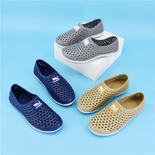 Fashionable and Casual Baotou Crocs Men's Summer Outerwear Thick-soled Anti-Slip Beach Shoes Breathable Outdoor Drifting Sandals