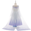 White small princess costume, set, cartoon dress, “Frozen”