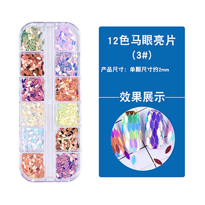 [Fábrica de 11 años] nuevos accesorios para uñas conjunto completo de lentejuelas taladro de uñas remache accesorios de metal