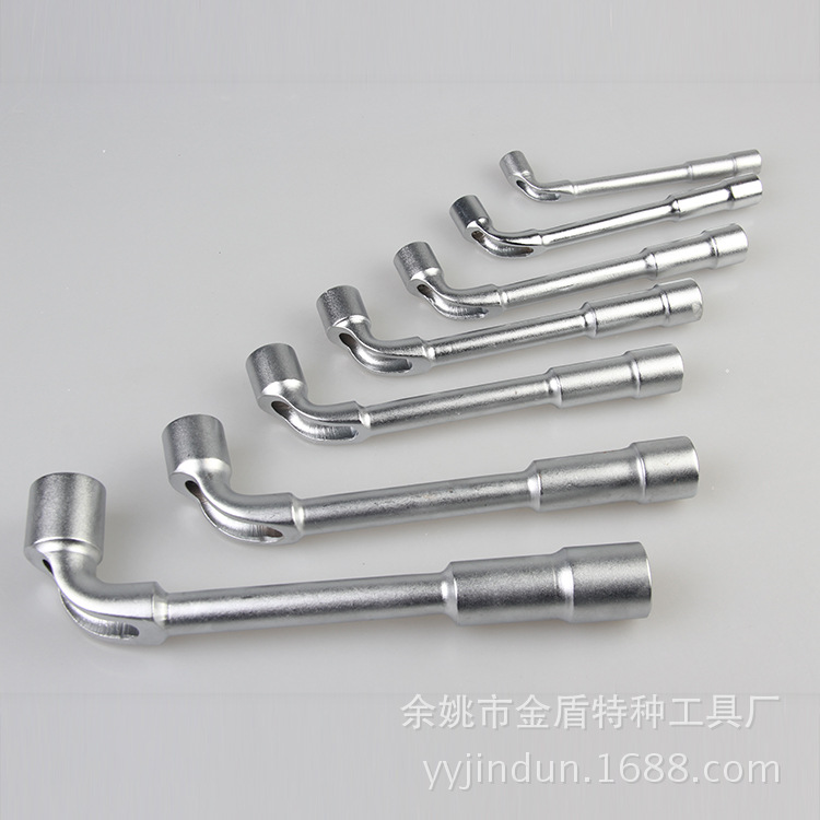 厂家供应 五金工具10mmL型穿孔内六角沙白扳手 质量保证带孔