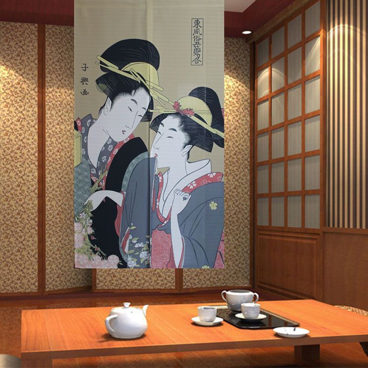 Factory Direct Sales of Authentic Japanese Fabric Printed Door Curtains for Export, Wholesale and Retail Factory Direct Sales of Authentic Japanese Fabric Printed Door Curtains for Export, Wholesale and Retail