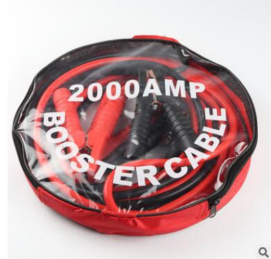 Línea de fuego del coche línea de batería Cruz Jianglong clip de la batería cable clip de cocodrilo alambre de cobre puro emergencia Universal