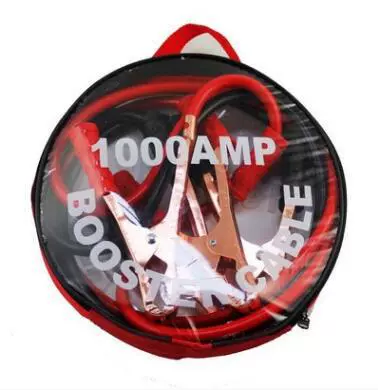 Car battery line live wire crocodile pure copper clip battery clip connection line ride Live Wire (Other Automotive Safety Supplies) - 1000a-portable-bag-within-20-recommended