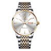 Swiss watch, calendar, quartz watches, waterproof men's watch stainless steel