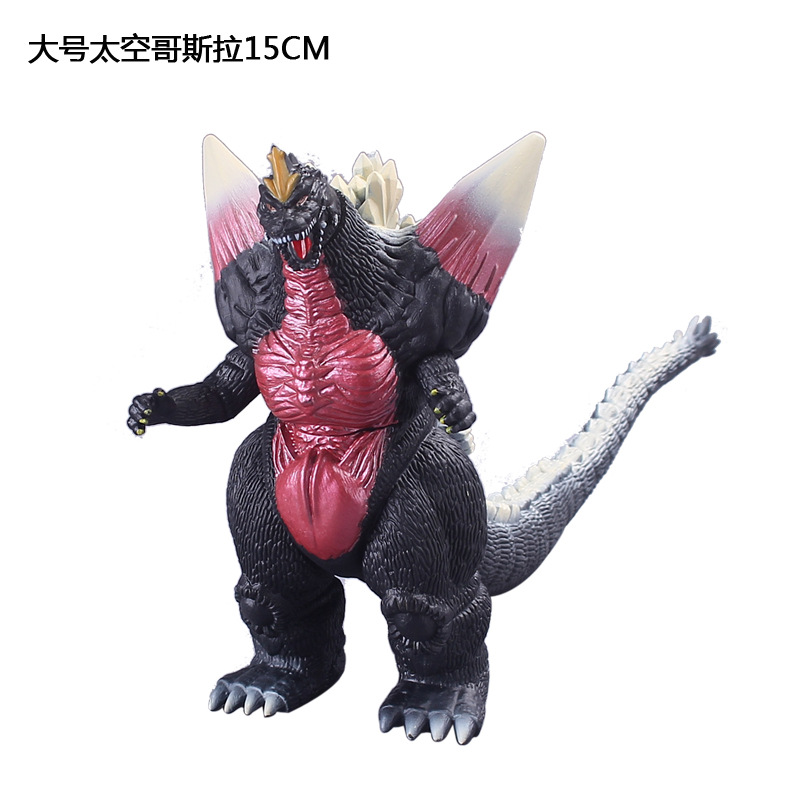 Modelo de juguete de goma suave del dinosaurio del monstruo del dinosaurio de GODZILLA extremidades movibles regalo del juguete de la muñeca del vinilo