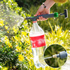 Adjustable beverage bottle sprayer watering water sprinkler sprinkler sprinkle boiling pressure atomization nozzle gardening tool