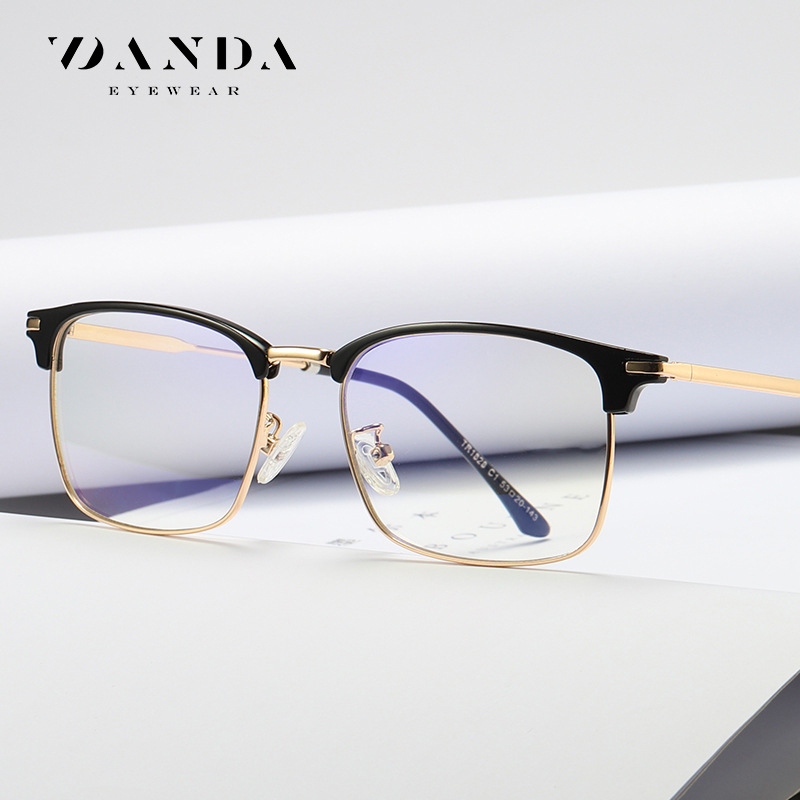 Nuevo TR90 anti-Luz Azul gafas hombres y mujeres mismo espejo de la computadora 1828 estudiante retro gafas al por mayor
