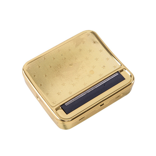 70mm78mm110mm cigarette rolling machine metal box semi-automatic three specifications multi-pattern smoking accessories