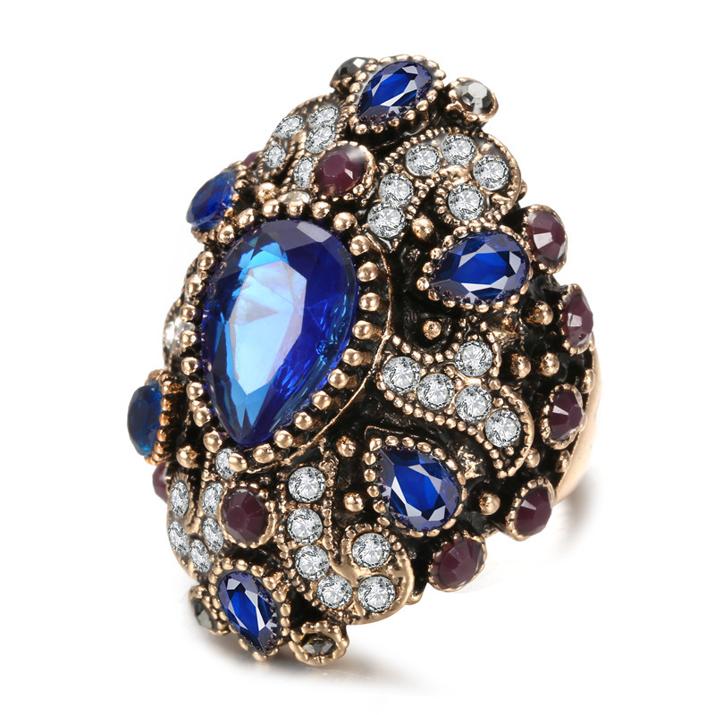 New Bohemian style ring Europe and the United States retro Amazon WISH Amazon supply strength source manufacturers