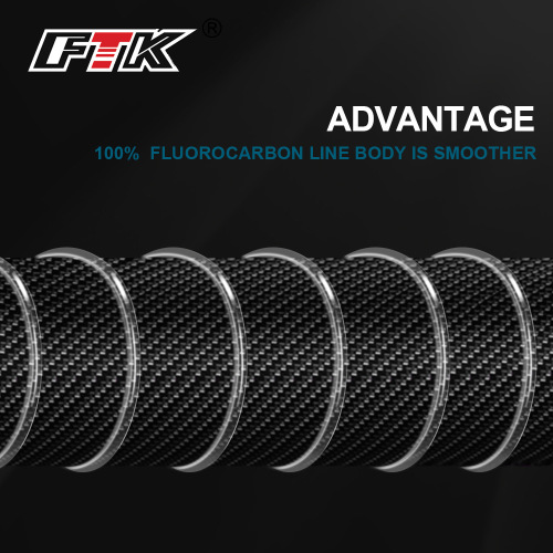 FTK Fishing Line Nylon Line 100m Subline for Long Casting Strong Tension Durable Main Line