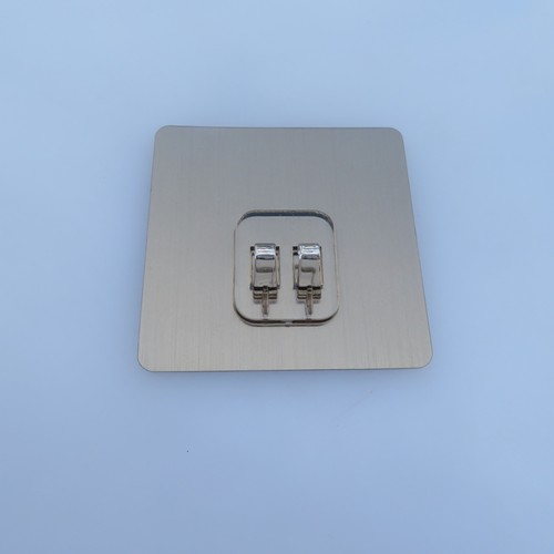 Traceless adhesive buckle manufacturer, traceless claw buckle accessories, stainless steel storage rack, patch hook, brushed transparent buckle