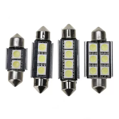 License plate lamp light T10 1210 decoding BA9S